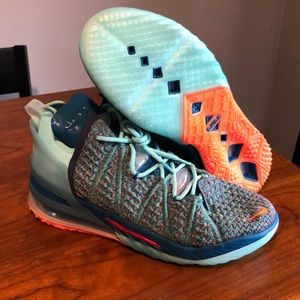 Nike LeBron 18 XVIII 'We are Family' Basketball Shoes CQ9283-300 Men's